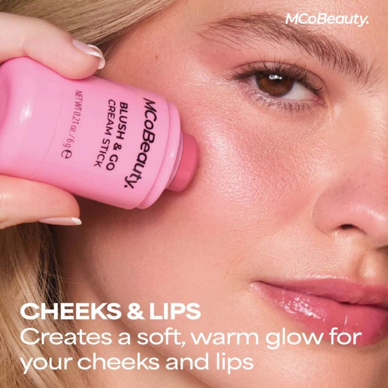 Barra de Rubor en Crema MCoBeauty Rosa Bebé 6 g