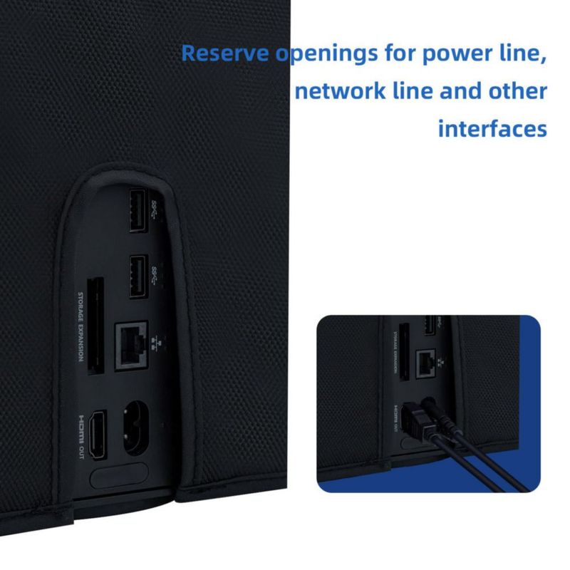 Funda antipolvo Mcbazel para Xbox Series X impermeable y antiarañazos