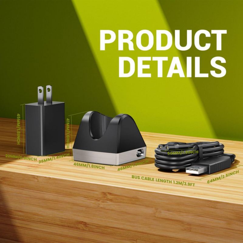 Base de Carga OatXtorpor para Philips Norelco Oneblade 8V