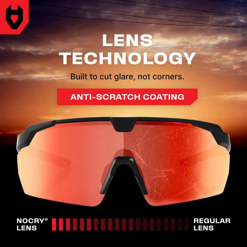 Lentes de sol NoCry ANSI Z87 polarizados con protección UV