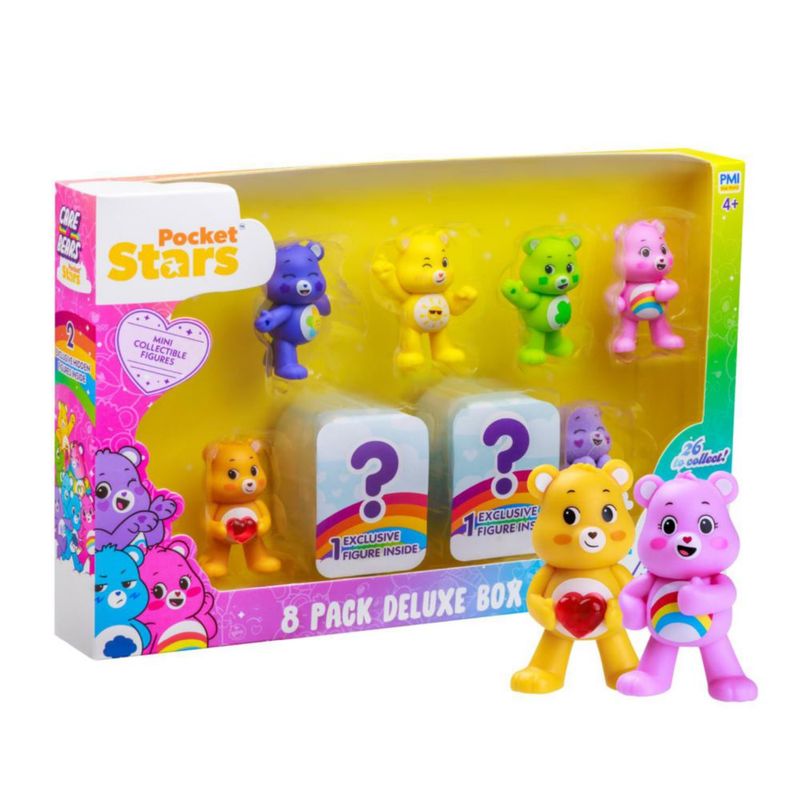 Figuras coleccionables P.M.I. Care Bears caja deluxe de 8 unidades