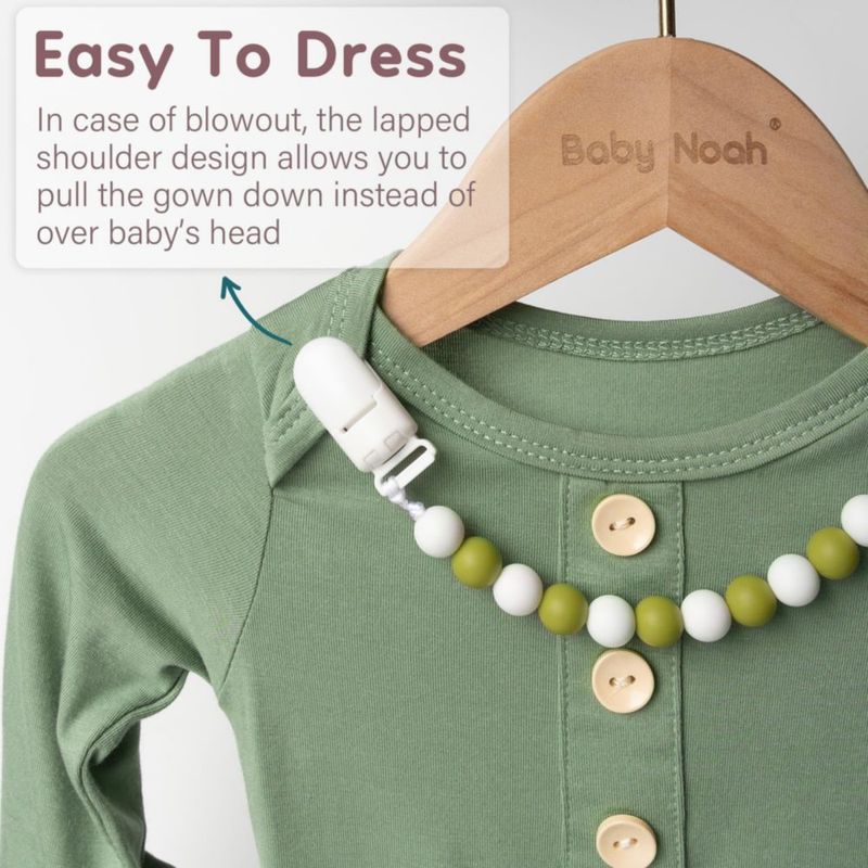 Conjunto de Batitas para Bebé Noah Baby 2PK con Nudo y Gorrito