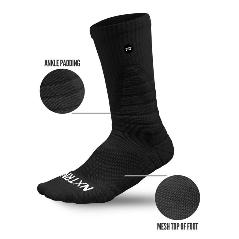 Calcetines NXT NXTRND Crew 3 pares negro L/XL