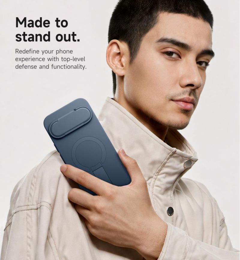 Funda para móvil SURITCH Pixel 10 Pro XL con MagSafe y soporte - Oscura