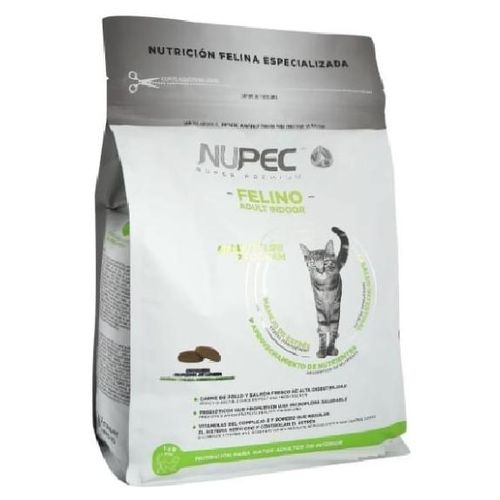 1.5kg Nupec Felino Indoor Alimento Gato Adulto Super Premium