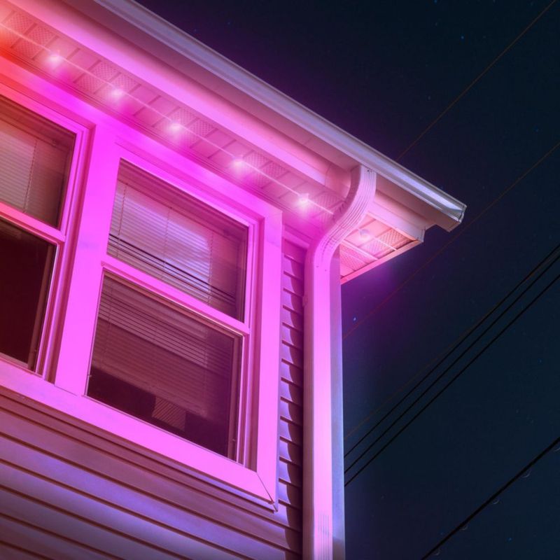 Luces de cadena LIFX 50 pies RGBW Extensión blanca