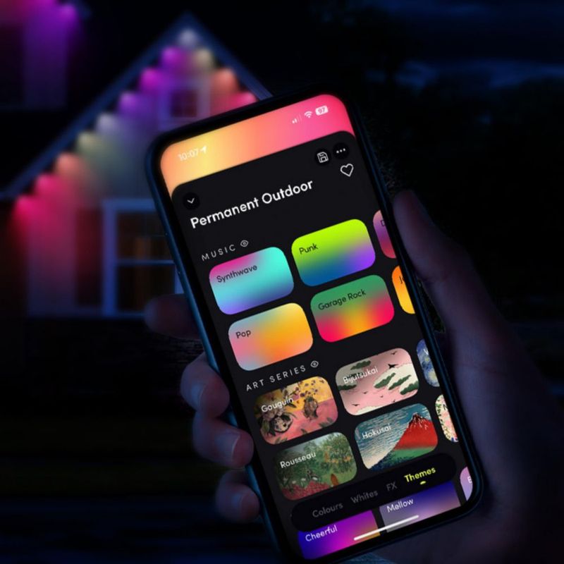 Luces de cadena LIFX 50 pies RGBW Extensión blanca