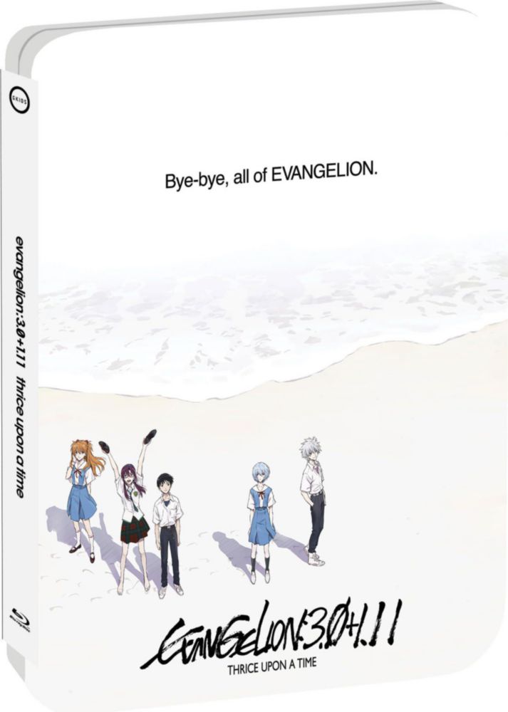 Blu-ray SHOUT! FACTORY Evangelion 3.0+1.11 Steelbook (Edición limitada)