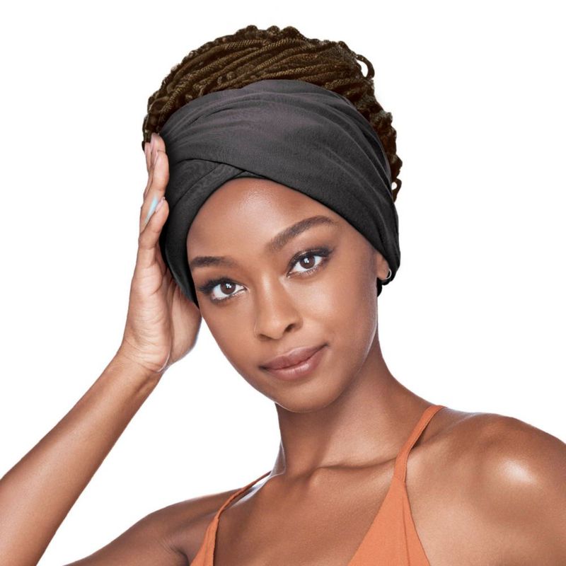 Cinta para el cabello Red by Kiss Infinity Turbante con forro de satén