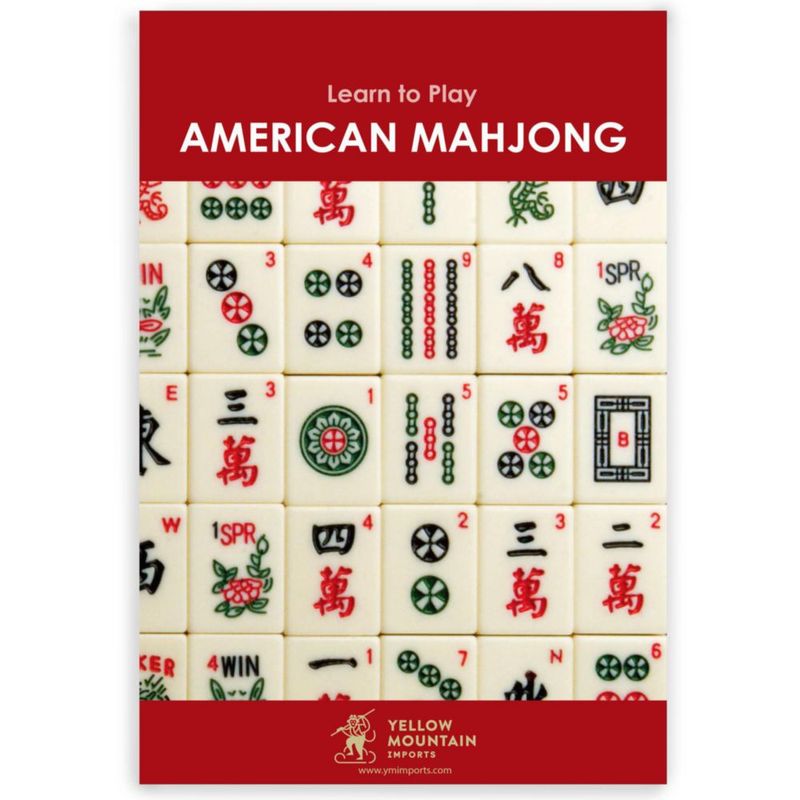 Set de Mahjong Yellow Mountain Imports 166 fichas 32 kg