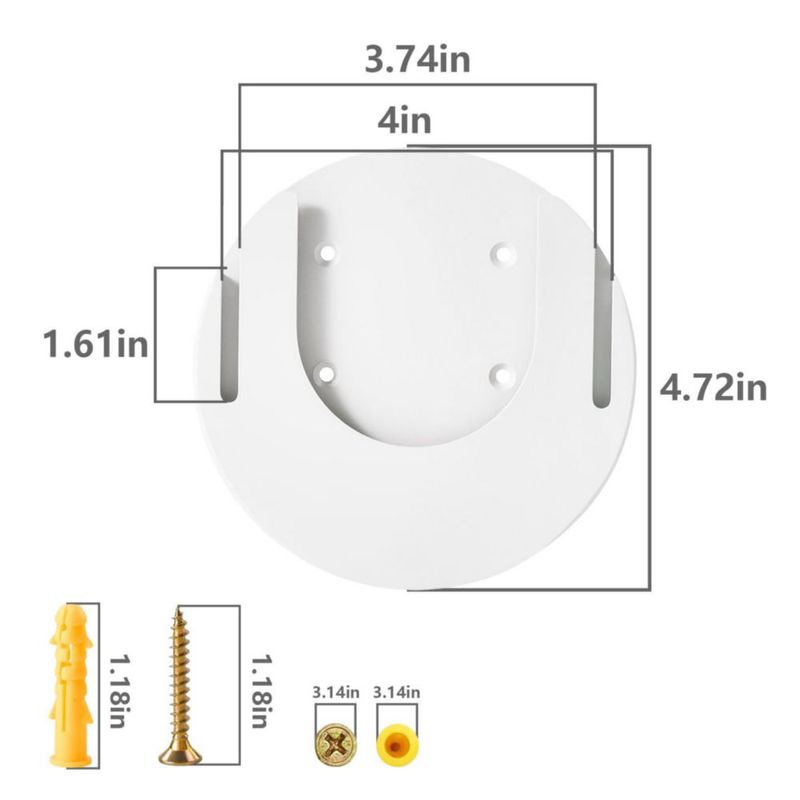 Soporte de pared Tjyuze Freestyle compatible con Samsung