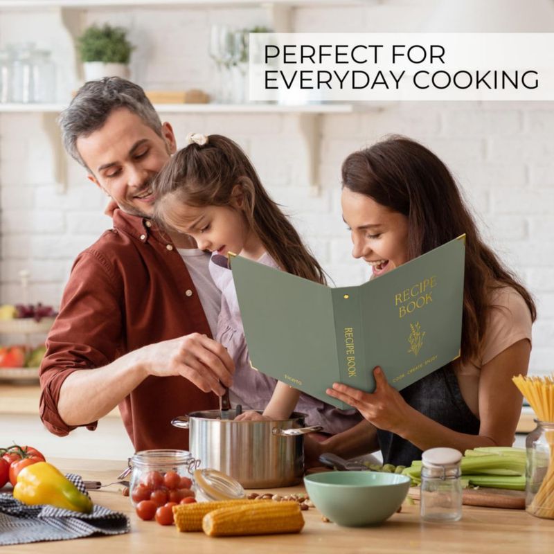 Carpeta de Recetas ZICOTO 21x28 cm con Fundas Impermeables
