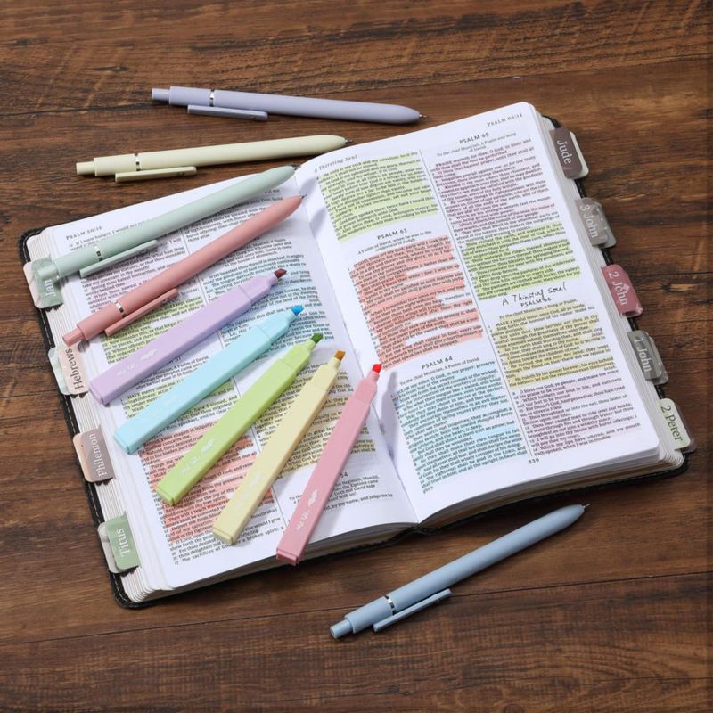 Marcadores de Resaltado y Bolígrafos de Gel Mr. Pen - Pack de 10 Estético