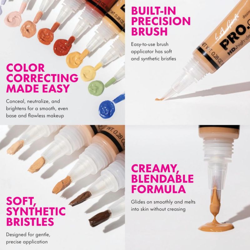 Corrector L.A. Girl Pro Conceal HD Naranja 8 ml