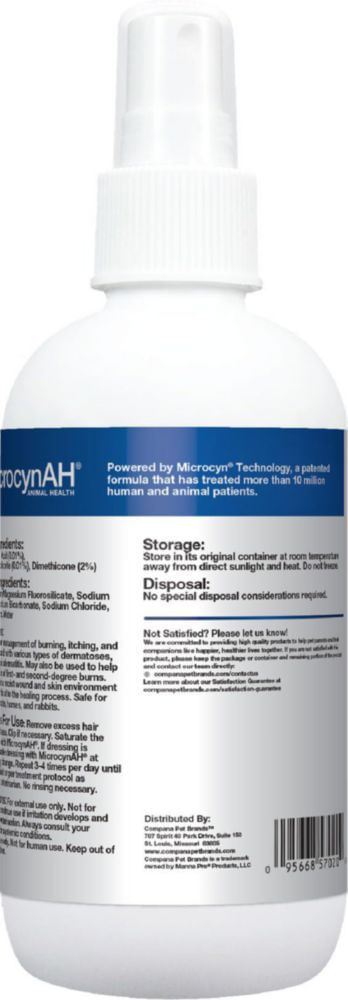 Spray en Gel Anti-Picazón para Mascotas Manna Pro MicrocynAH 237 ml