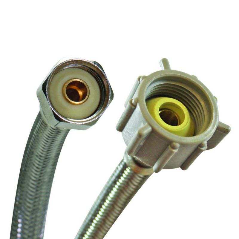 Línea de Suministro para Inodoro Fluidmaster B4T12U Acero Inoxidable 30 cm