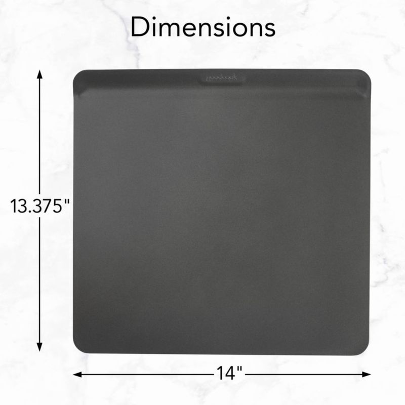 Bandeja para hornear GoodCook 36x30 cm antiadherente de acero al carbono gris