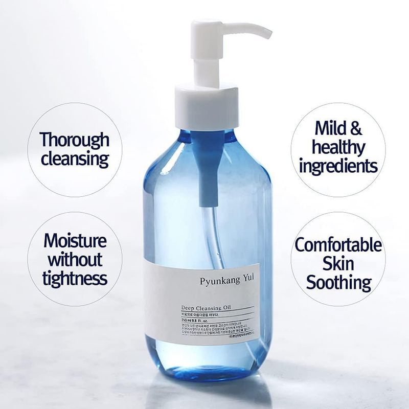 Aceite limpiador profundo Cleanser Pyunkang Yul 290 ml de larga duración