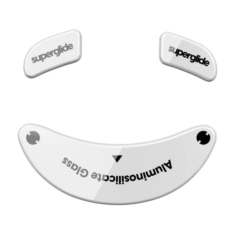 Patines para mouse Pulsar Superglide de vidrio de aluminosilicato