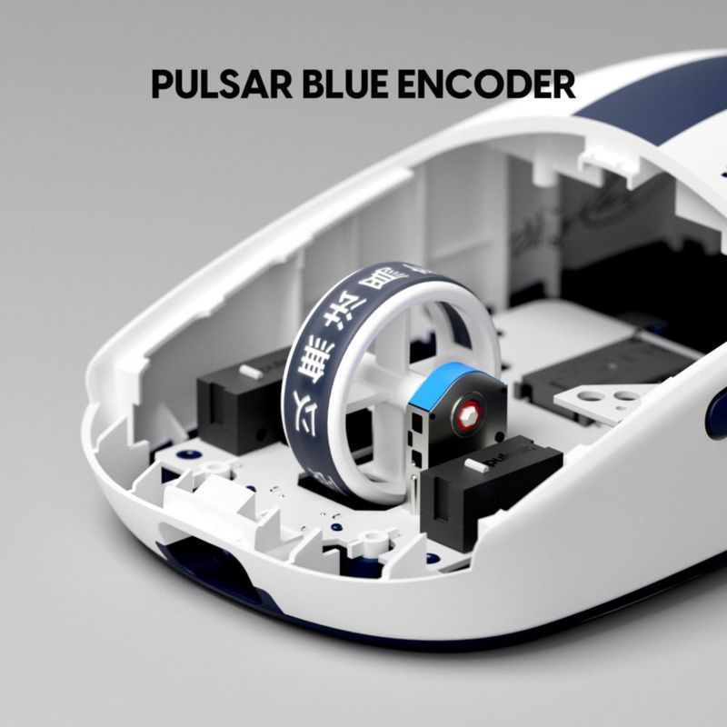 Mouse gamer inalámbrico Pulsar X2 Crazylight 32000 DPI