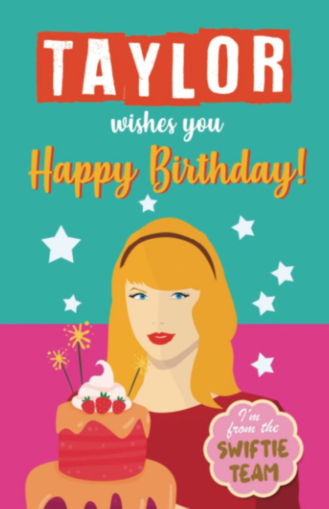Tarjeta de Cumpleaños de Taylor Swift – PublishDrive