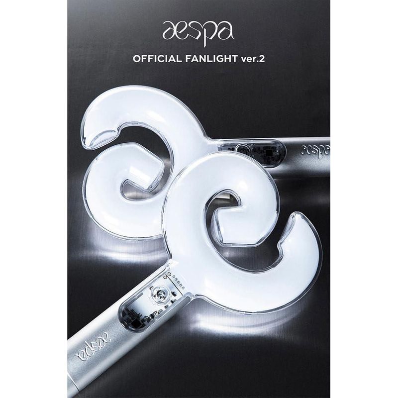 Linterna FLASHLIGHT KPOP HEAVEN AESPA Lightstick Ver.2 + Fotocartas