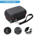 Estuche LTGEM para cámara Kodak PIXPRO Friendly Zoom FZ41/FZ43/FZ45/FZ53/FZ55 - Bolsa de viaje protectora para cámara digital (gris)