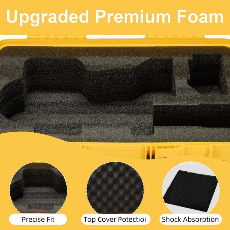 Estuche rígido YDEPLVEO para pistola engrasadora Dewalt DCGG571M1