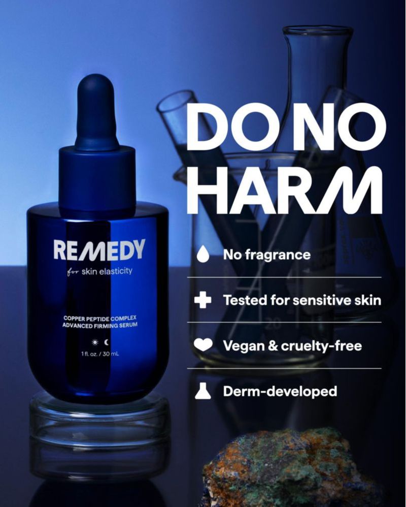 Suero Facial Remedy Science 30 ml Péptido de Cobre