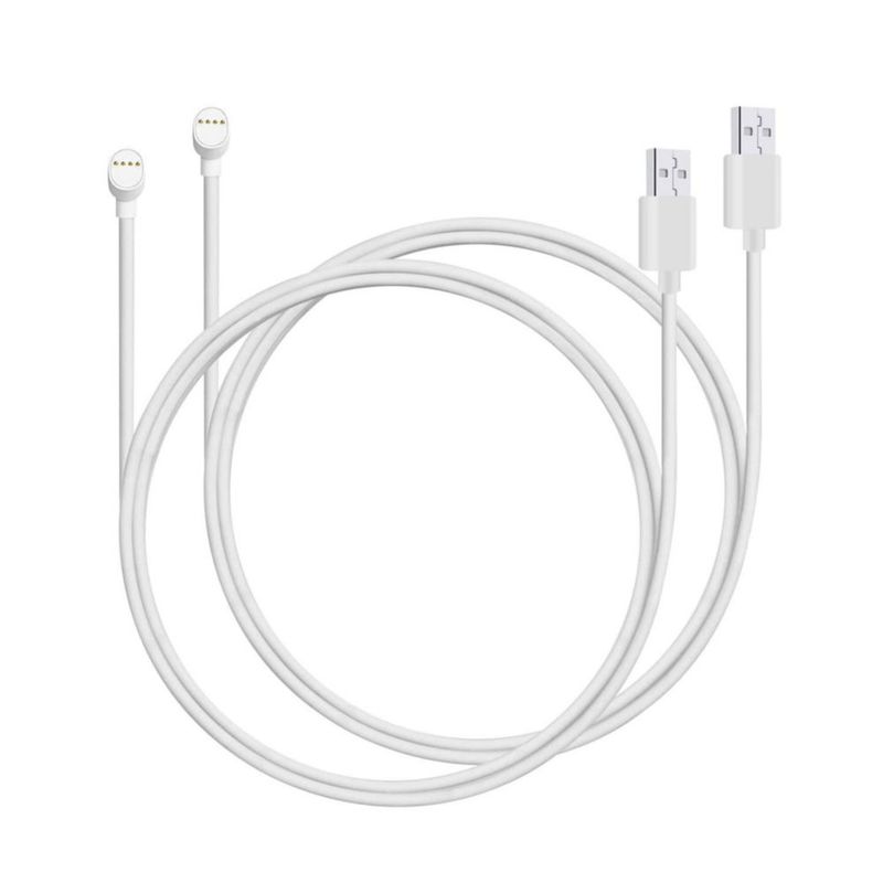 Cable de carga WOFTD Cable de alimentación para Google Nest Cam paquete de 2