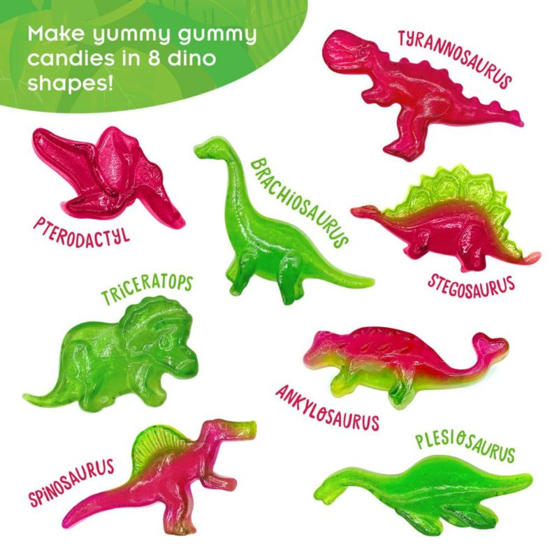 Kit de experimentos STEM Thames & Kosmos Dinosaur Gummy Candy Lab