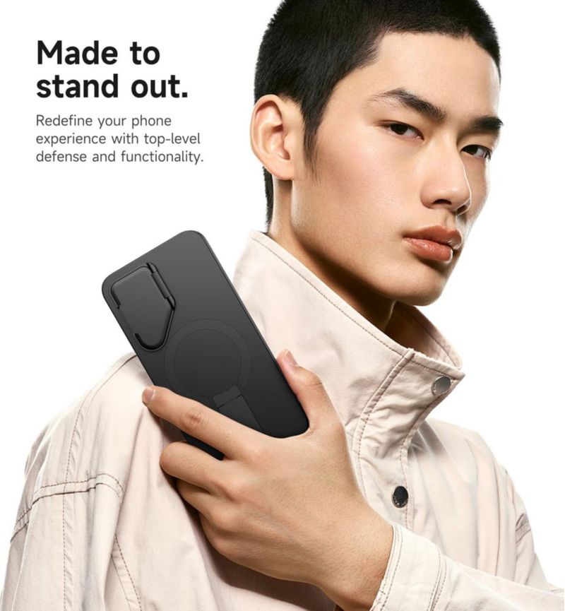 Funda de teléfono SURITCH para Samsung Galaxy S25 Magnetic Black