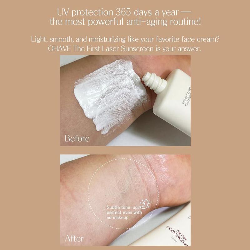 Protector solar ZIOSTAND SPF50+ PA++++ 50 ml Resistente al agua