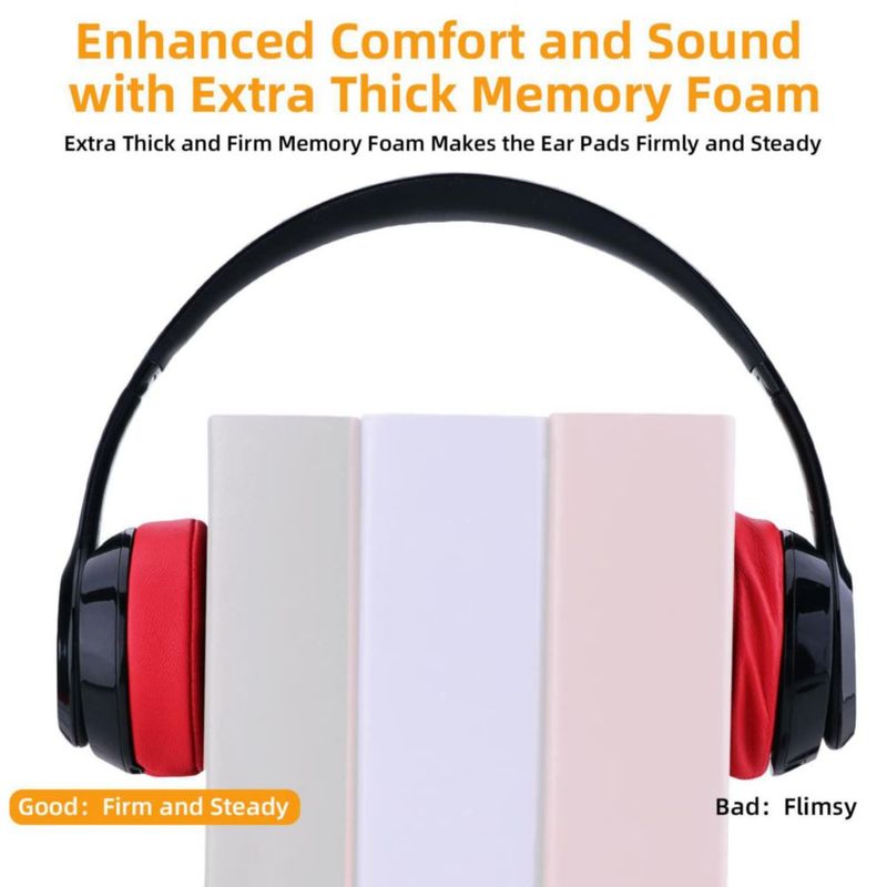 Almohadillas de repuesto YOCOWOCO para Beats Solo 2 y 3 Wireless