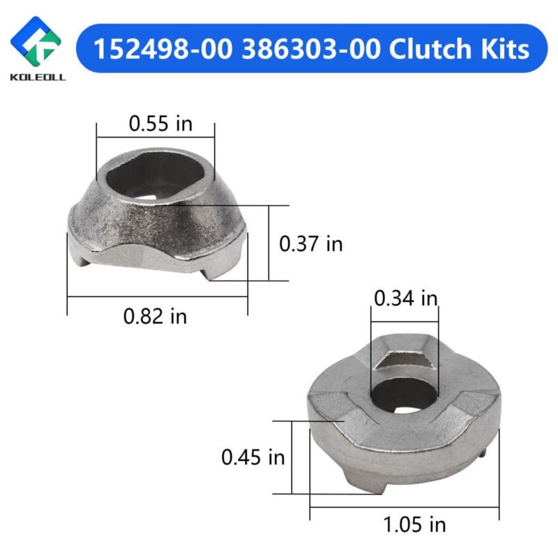 Kits de embrague KOLEOLL 2 unidades DW255-AR Tipo 2/3