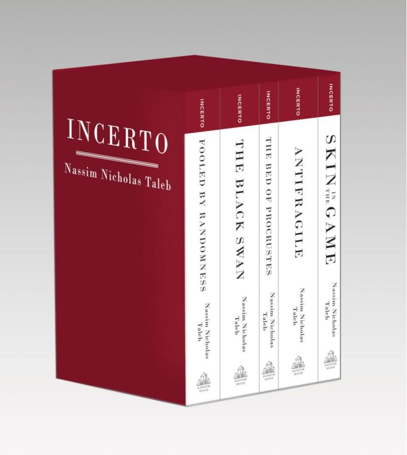 Colección Incerto de Random House por Nassim Taleb