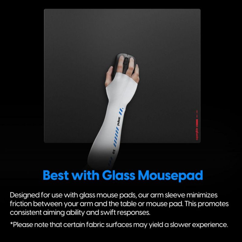 Manguito de compresión para gaming Pulsar eS blanco