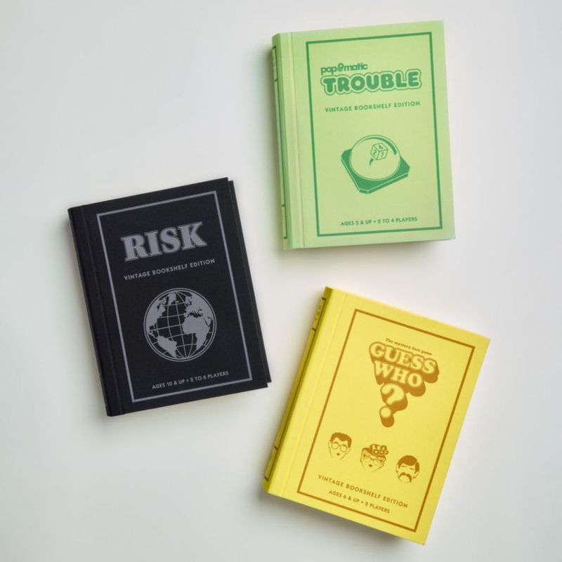 Set de juegos de mesa WS Game Company Risk Trouble Guess Who