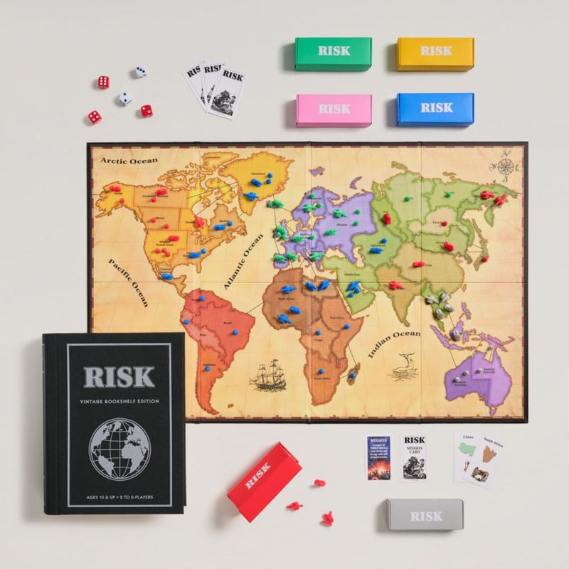 Set de juegos de mesa WS Game Company Risk Trouble Guess Who