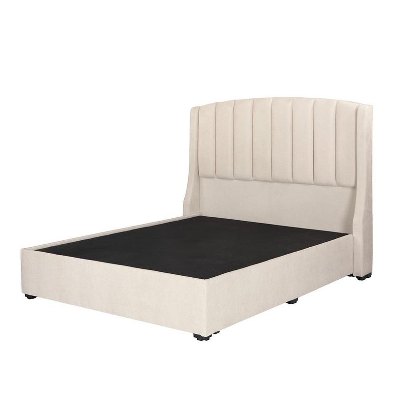 Cabecera Individual Majestic Beige + Base Cama TRY
