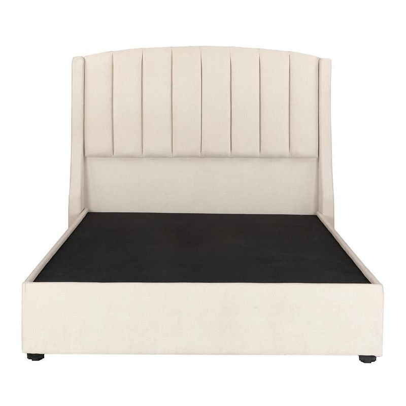 Cabecera Matrimonial Majestic Beige + Base Cama TRY