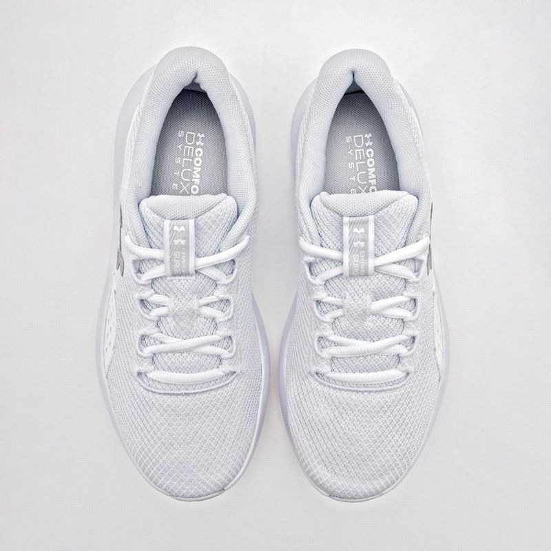 TENIS DEPORTIVO CORRER Y SPORT UNDER ARMOUR 302700710 BLANCO GRIS