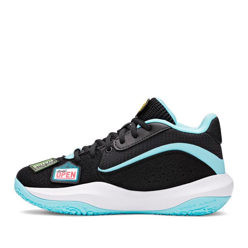 TENIS DEPORTIVO BALONCESTO UNDER ARMOUR 601013500 NEGRO AZUL