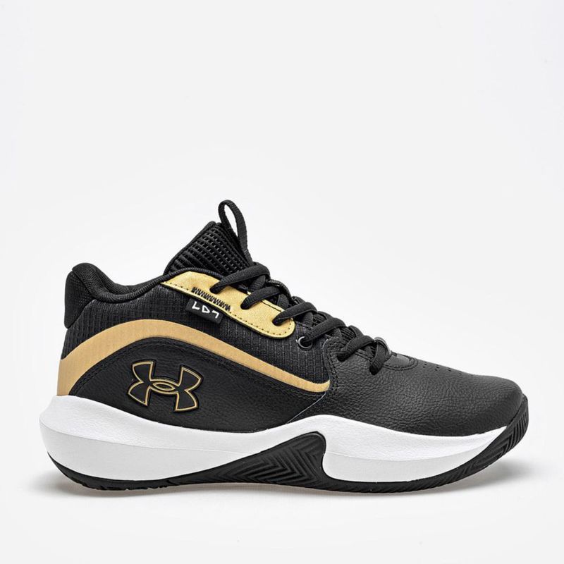 TENIS DEPORTIVO BALONCESTO UNDER ARMOUR 302851300 NEGRO ORO