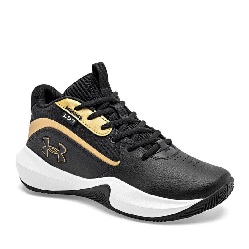 TENIS DEPORTIVO BALONCESTO UNDER ARMOUR 302851300 NEGRO ORO