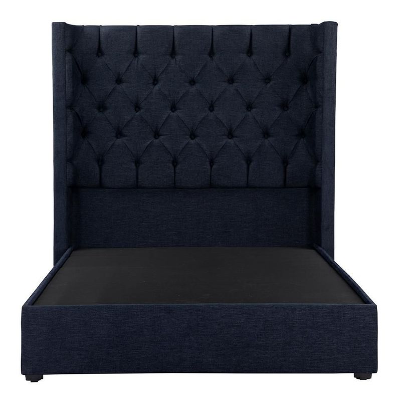 Cabecera Individual Tartuk Azul + Base Cama TRY