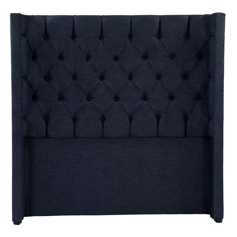 Cabecera King Size Tartuk Azul + Base Cama TRY