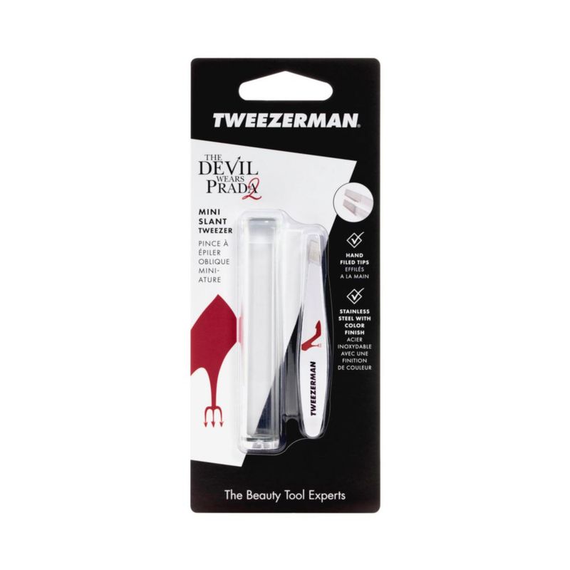 Tweezerman Devil Wears Prada 2 Mini Pinza de Precisión Inclinada