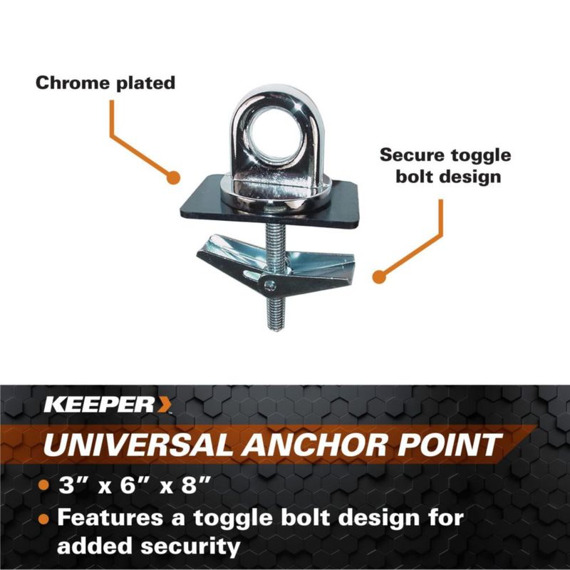 Keeper de punto de anclaje universal 05649/5648 - Pack de 2