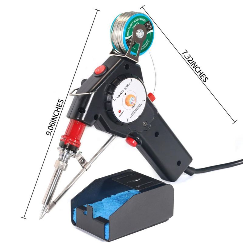 Pistola de soldar YIHUA 929D-I de alimentación automática 110V
